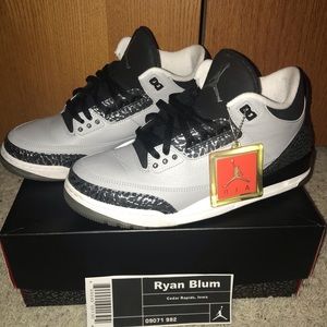 Jordan 3 Wolf Grey